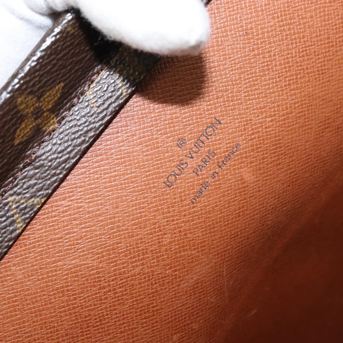 LOUIS VUITTON Monogram Serviette Fermoir Business Bag M53305 LV Auth bs32001