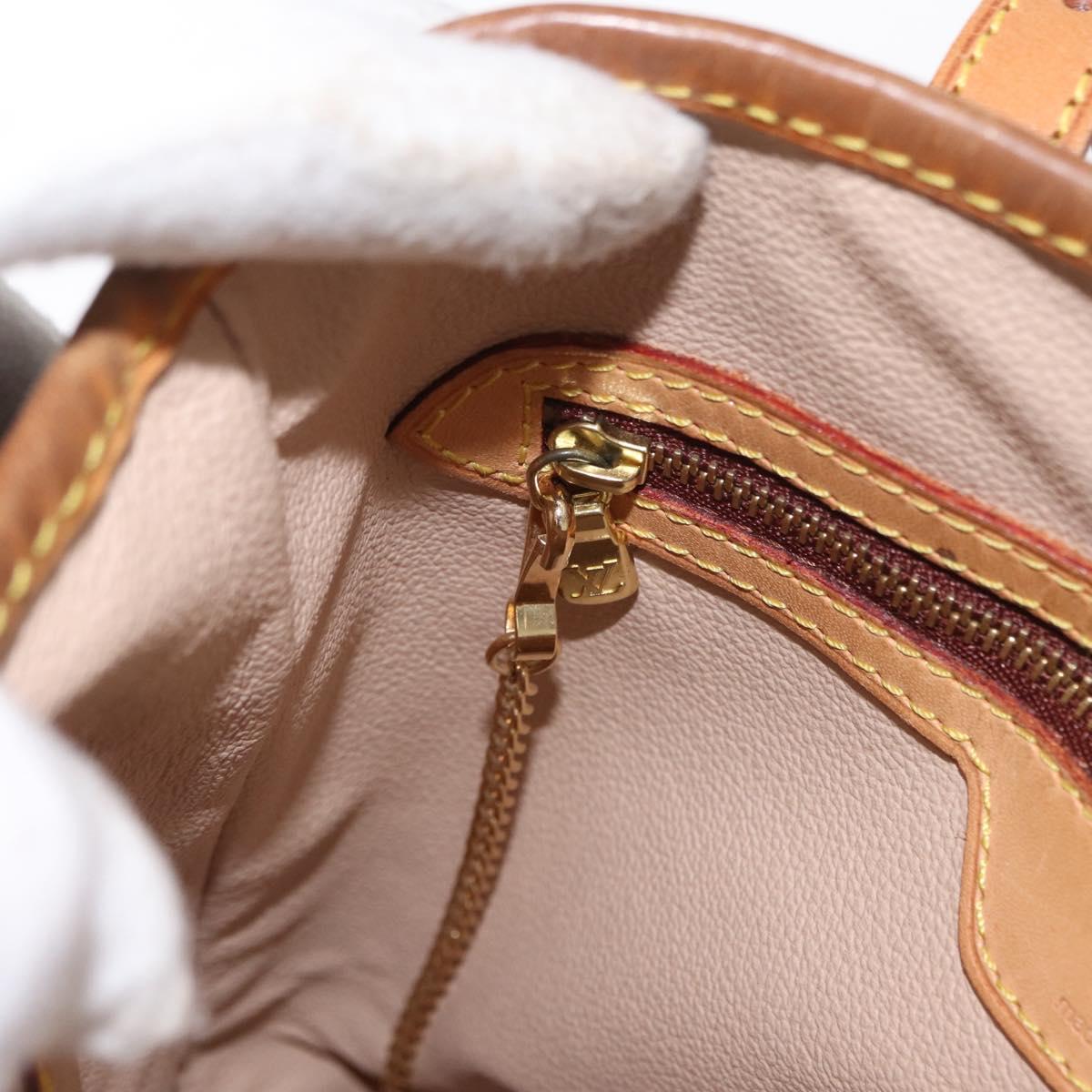 LOUIS VUITTON Monogram Bucket PM Shoulder Bag M42238 LV Auth bs32008