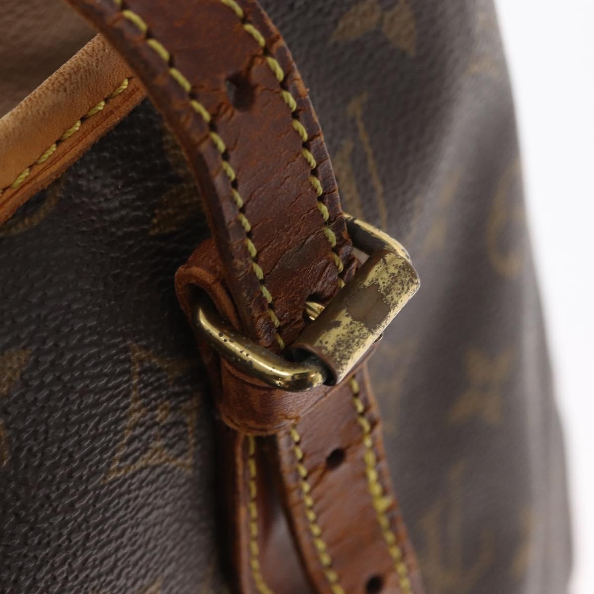 LOUIS VUITTON Monogram Bucket PM Shoulder Bag M42238 LV Auth bs32008