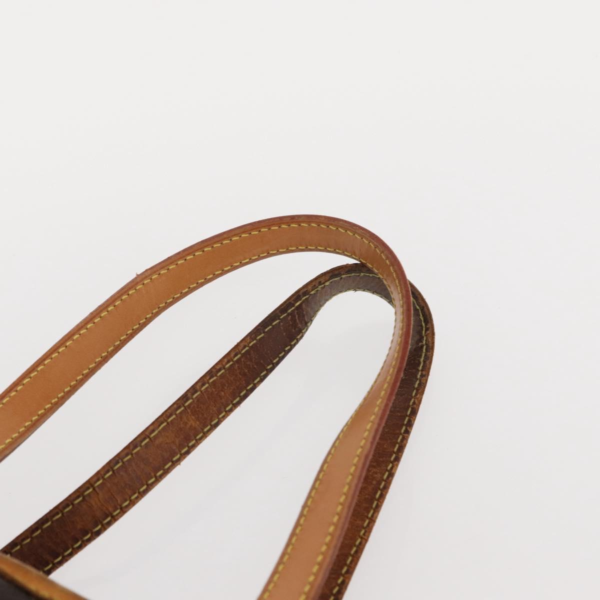 LOUIS VUITTON Monogram Bucket PM Shoulder Bag M42238 LV Auth bs32008