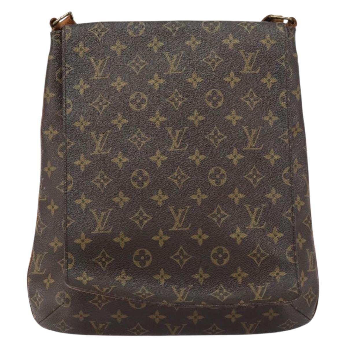 LOUIS VUITTON Monogram Musette Tango Long Strap Shoulder Bag M51388 Auth bs32010