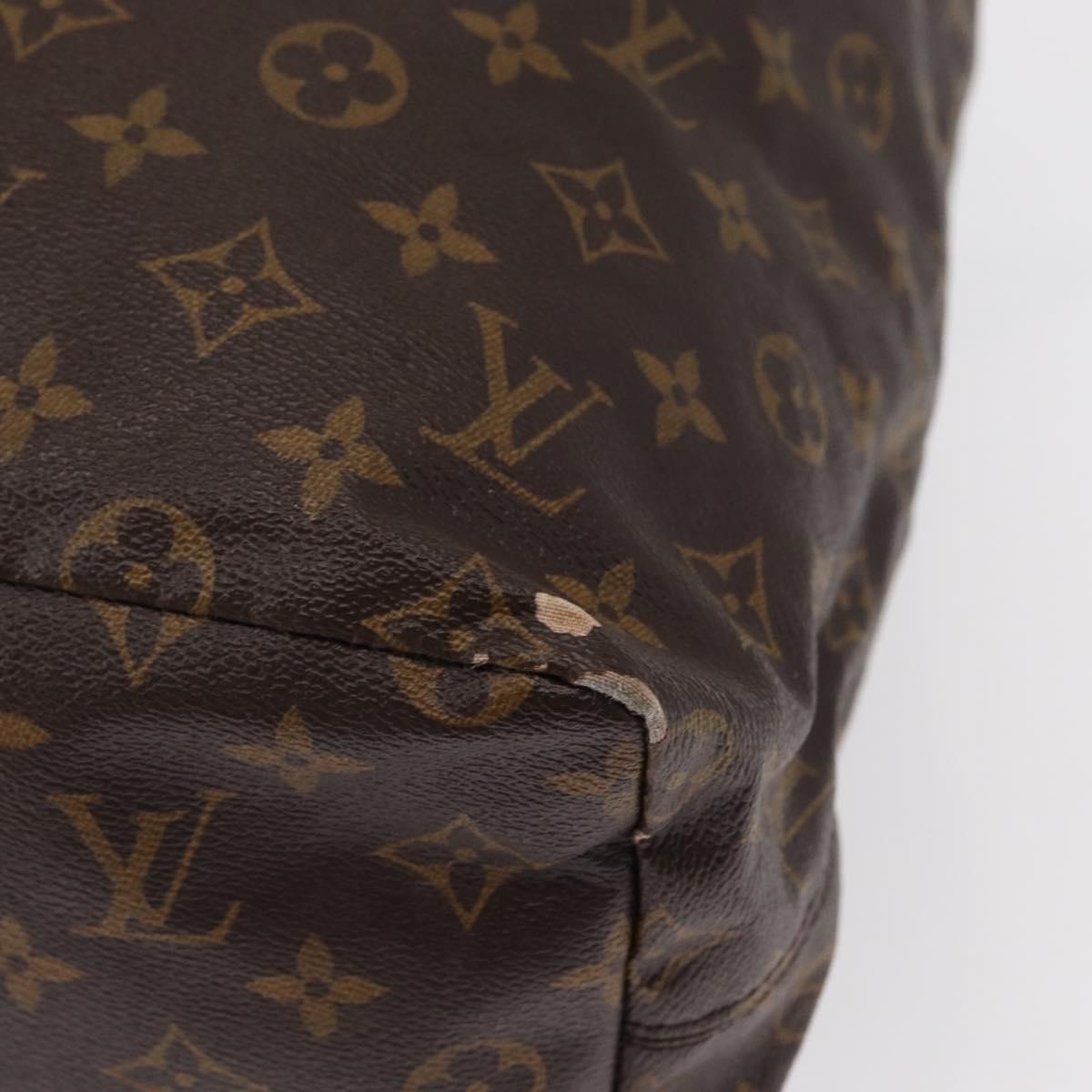 LOUIS VUITTON Monogram Macassar Fragment Cabas Light Bag M43416 LV Auth bs32011