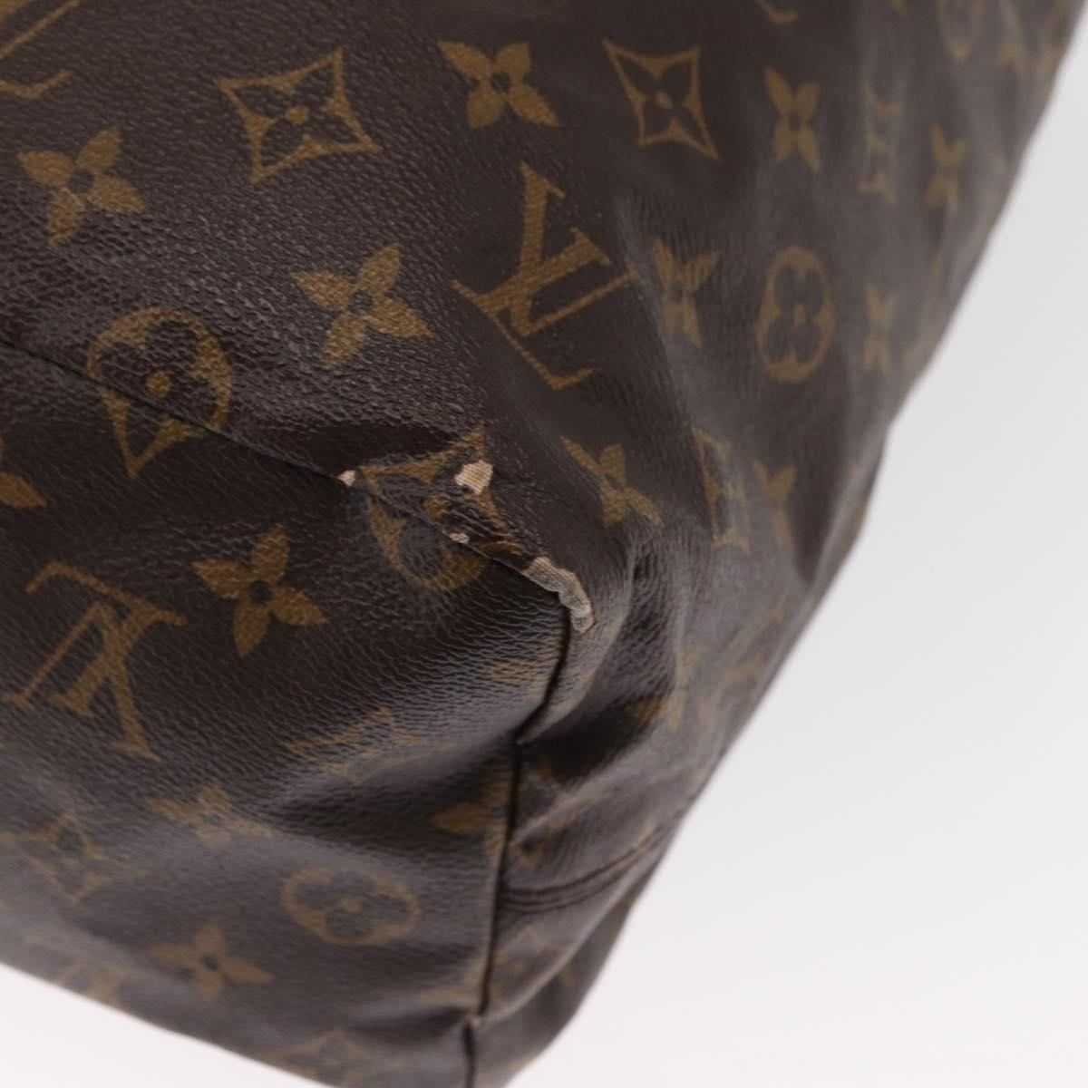 LOUIS VUITTON Monogram Macassar Fragment Cabas Light Bag M43416 LV Auth bs32011