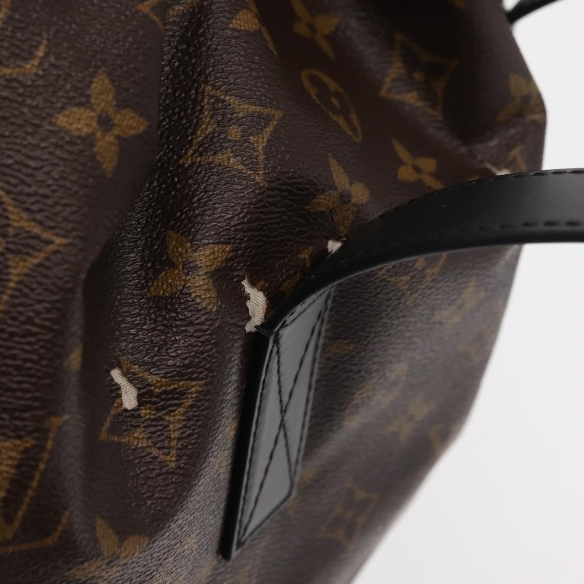LOUIS VUITTON Monogram Macassar Fragment Cabas Light Bag M43416 LV Auth bs32011