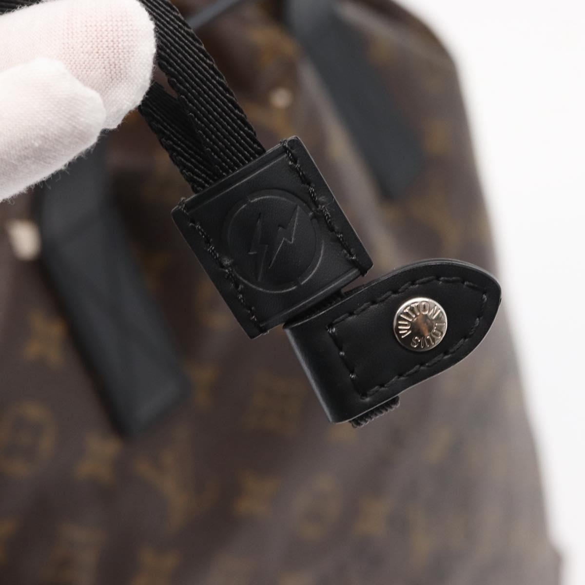 LOUIS VUITTON Monogram Macassar Fragment Cabas Light Bag M43416 LV Auth bs32011