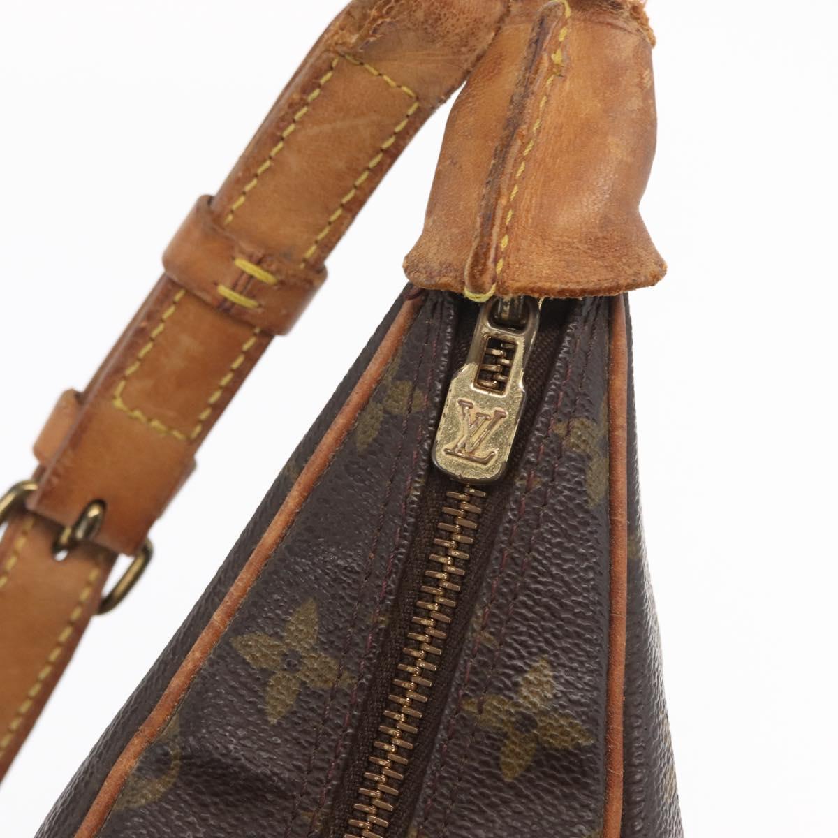 LOUIS VUITTON Monogram Boulogne 35 Shoulder Bag M51260 LV Auth bs32012