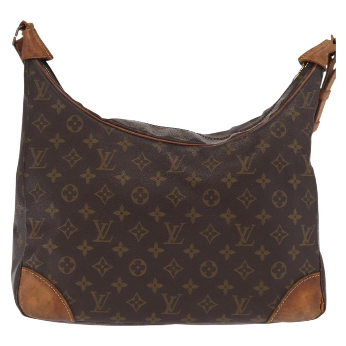 LOUIS VUITTON Monogram Boulogne 35 Shoulder Bag M51260 LV Auth bs32012