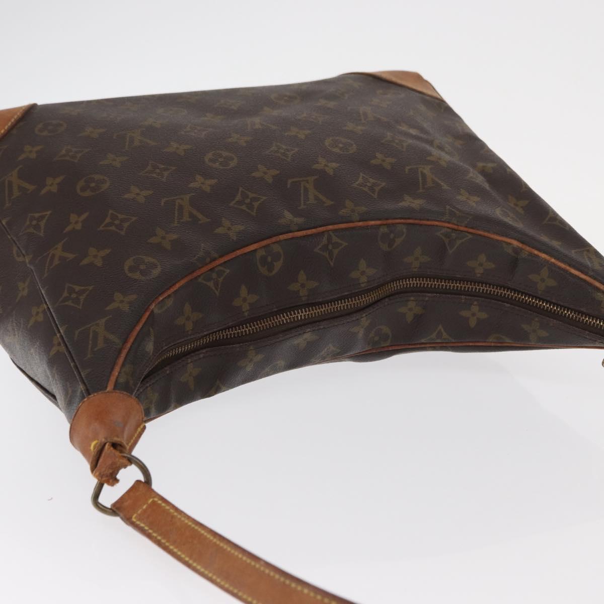 LOUIS VUITTON Monogram Boulogne 35 Shoulder Bag M51260 LV Auth bs32012