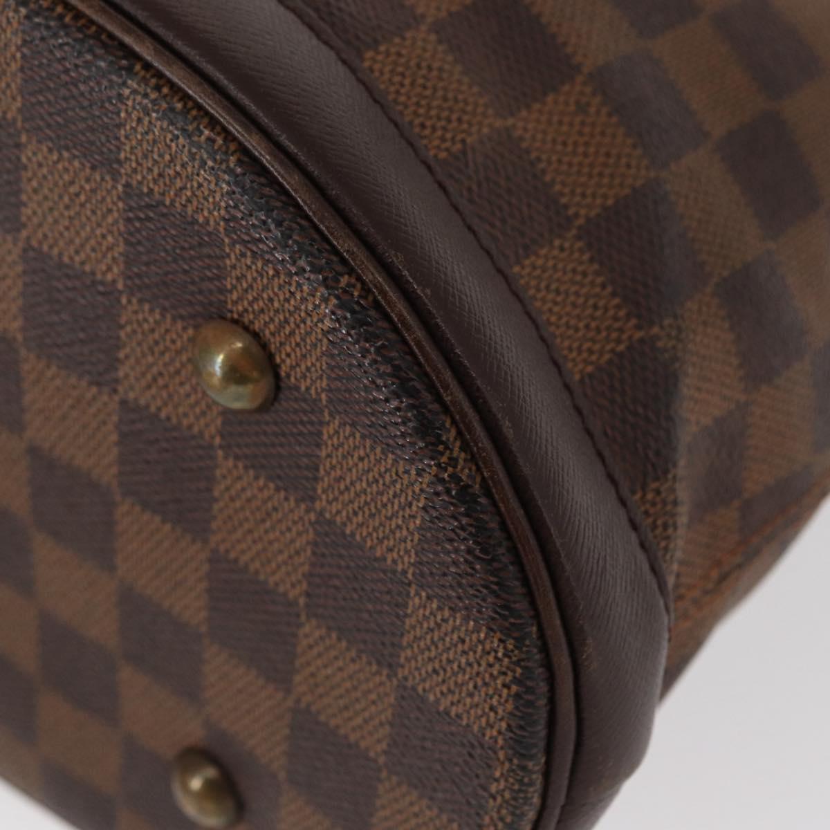 LOUIS VUITTON Damier Ebene Marais Shoulder Bag N42240 LV Auth bs32014