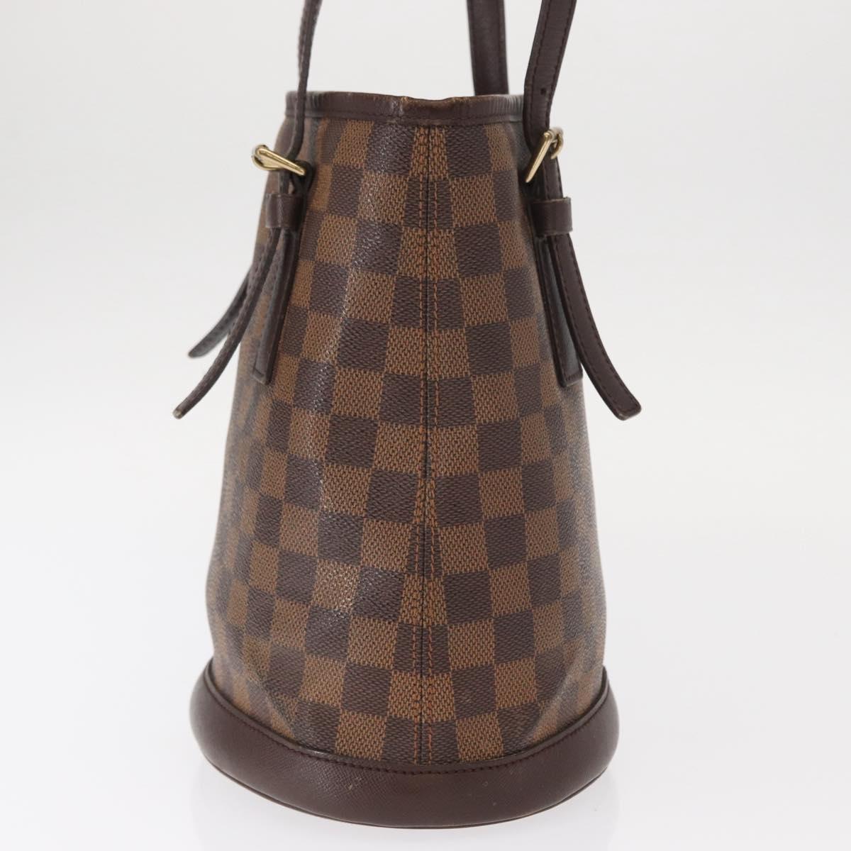 LOUIS VUITTON Damier Ebene Marais Shoulder Bag N42240 LV Auth bs32014