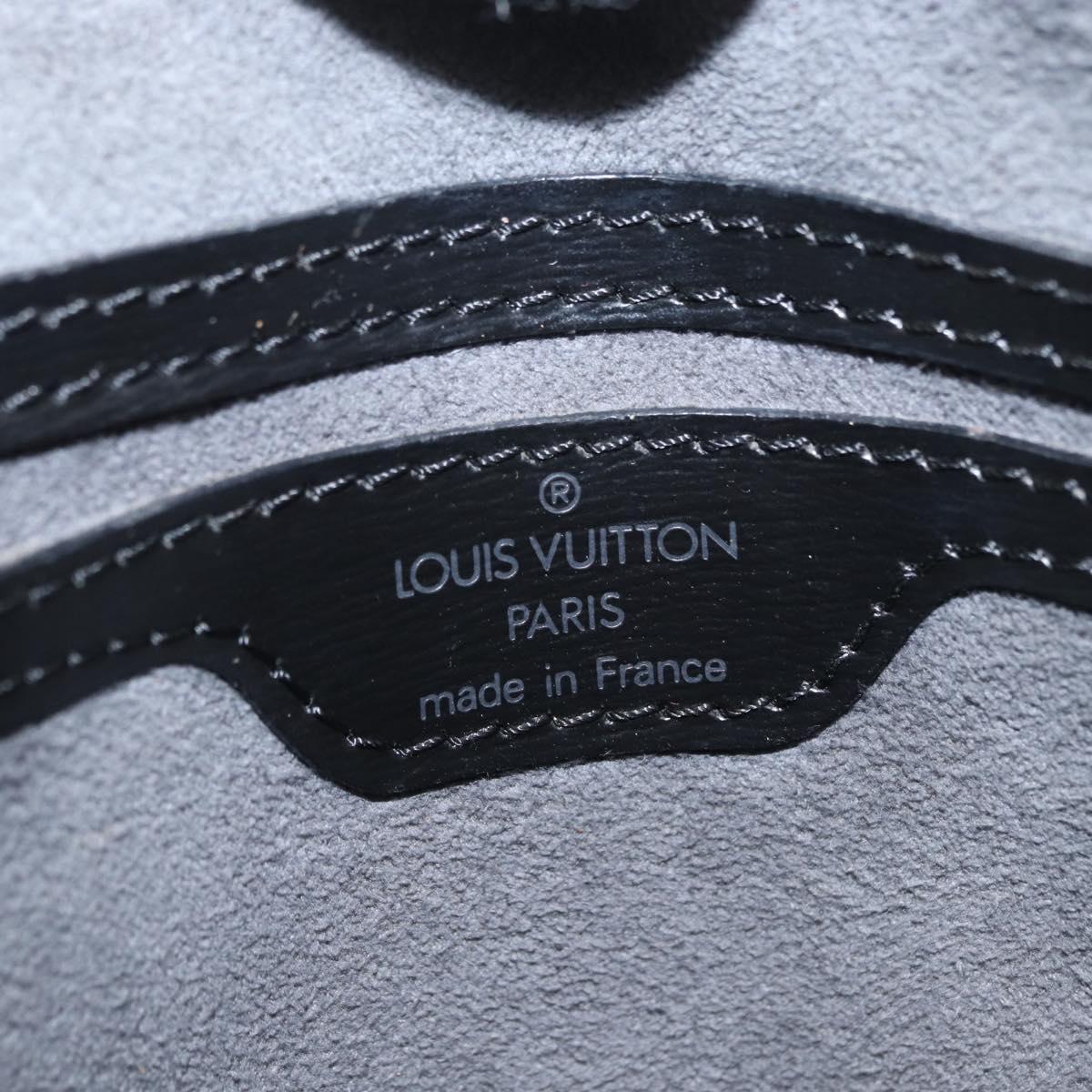 LOUIS VUITTON Epi Saint Jacques Hand Bag Black M52272 LV Auth bs32028