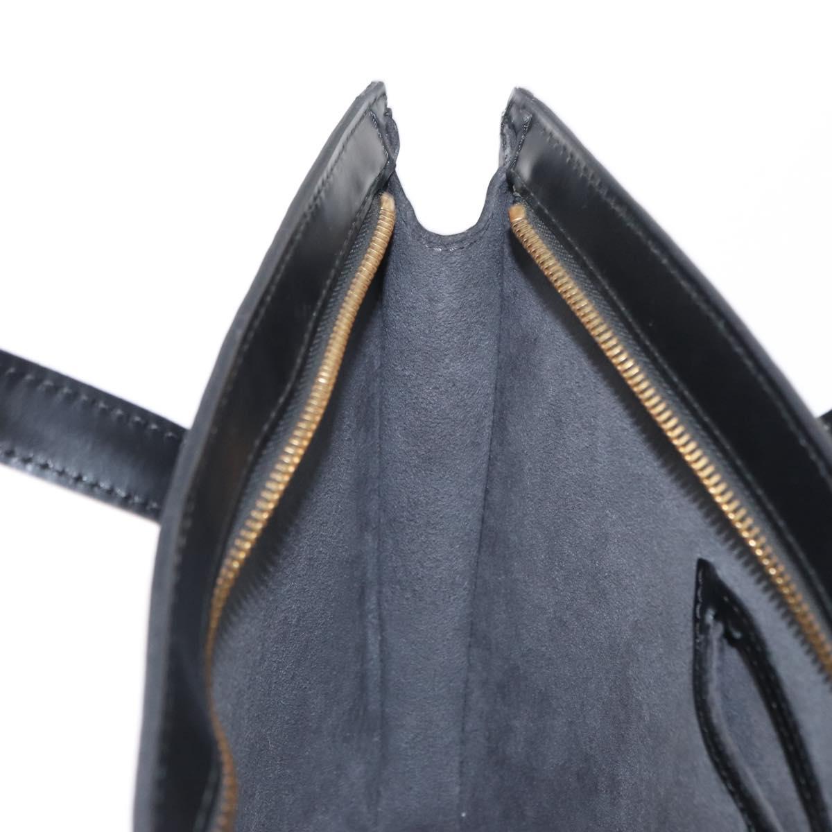 LOUIS VUITTON Epi Saint Jacques Hand Bag Black M52272 LV Auth bs32028