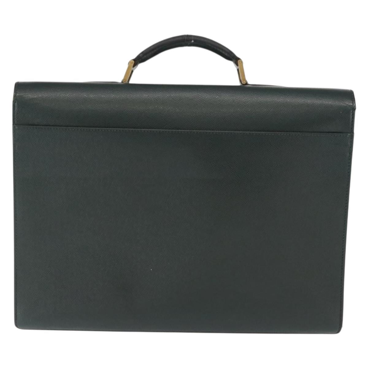 LOUIS VUITTON Taiga Tashkent Business Bag Epicea M30084 LV Auth bs32030