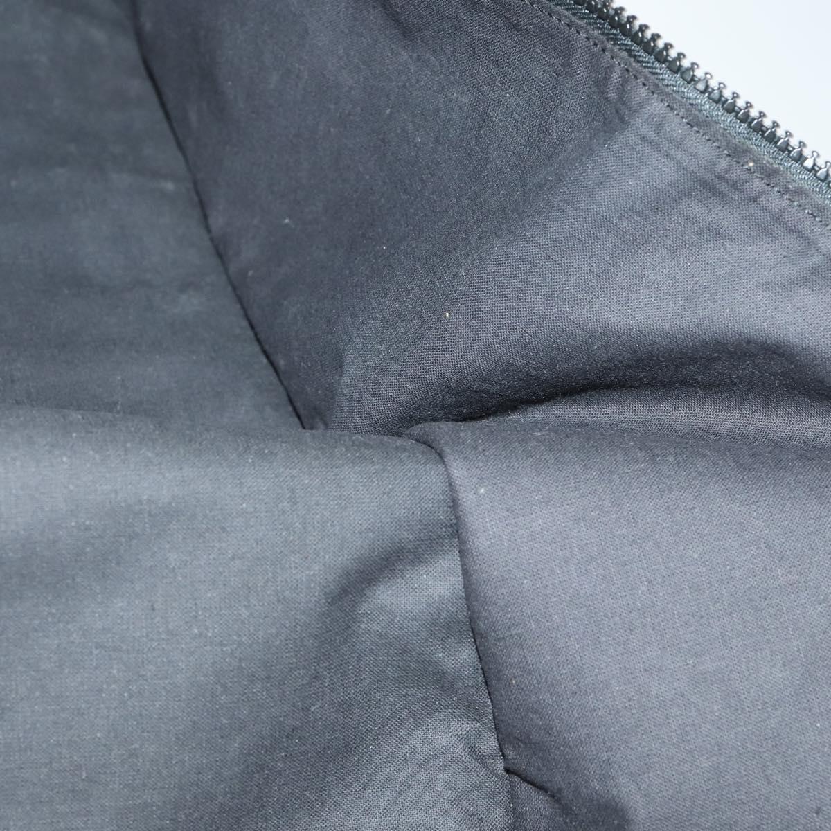 Salvatore Ferragamo Garment Cover Leather Brown Silver Auth bs32033
