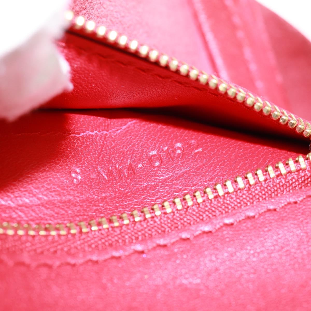 CELINE Horizontalkava Tote Bag Leather Red Gold Auth bs32104