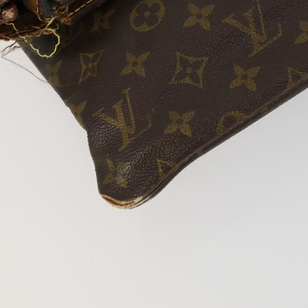 LOUIS VUITTON Monogram Clutch Bag 2 Set LV Auth bs32138