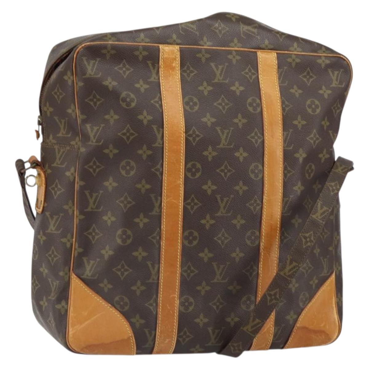 LOUIS VUITTON Monogram Grand Marceau Shoulder Bag M45222 LV Auth bs32144