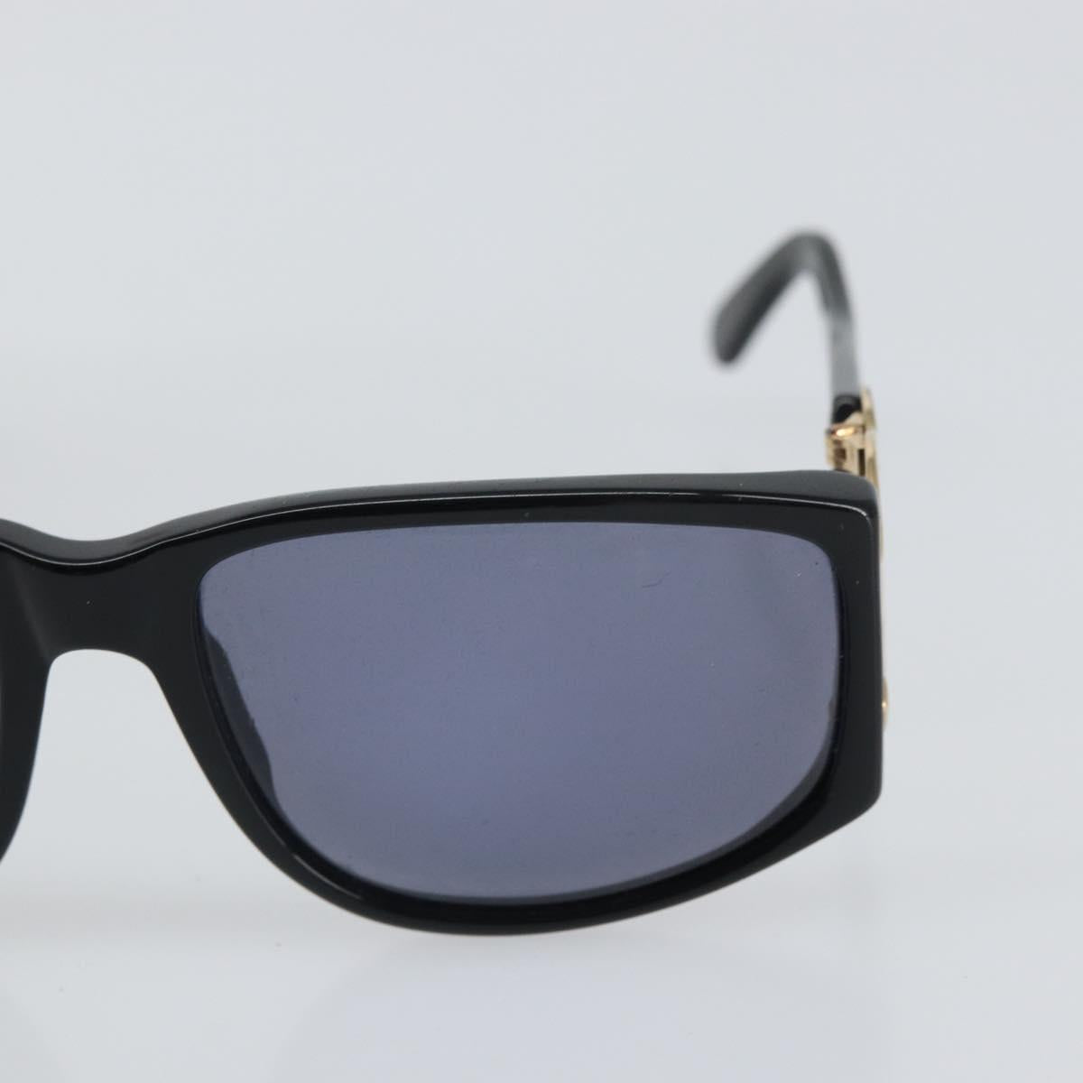 CHANEL Sunglasses plastic Black CC Auth bs32162