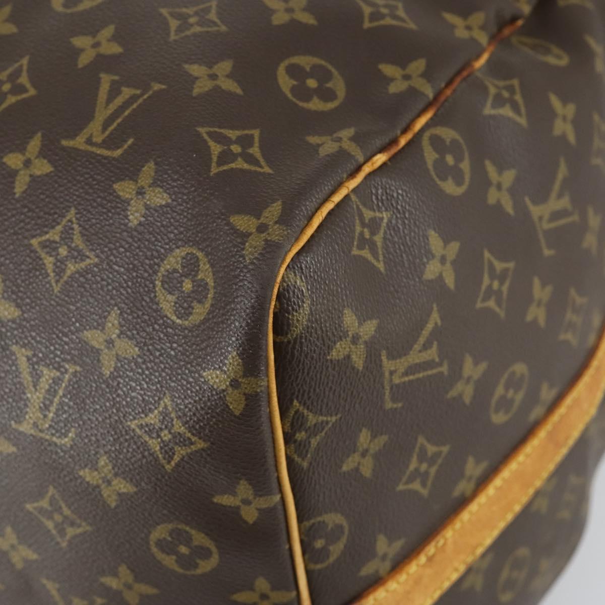 LOUIS VUITTON Monogram Keepall Bandouliere 60 Boston Bag M41412 LV Auth bs32216