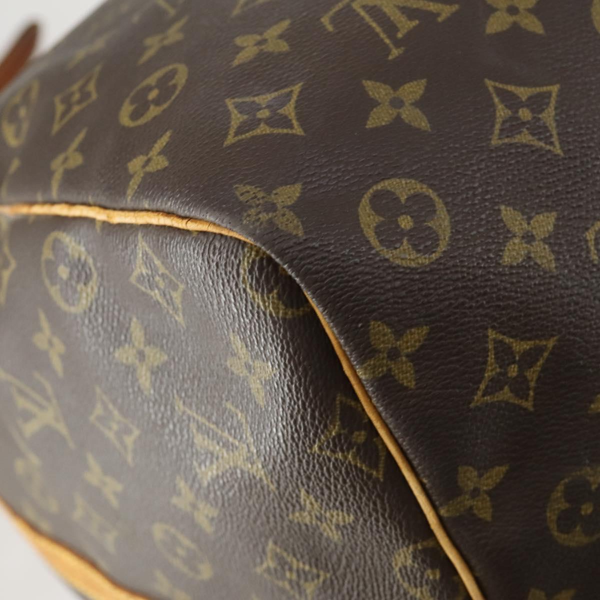 LOUIS VUITTON Monogram Keepall Bandouliere 60 Boston Bag M41412 LV Auth bs32216