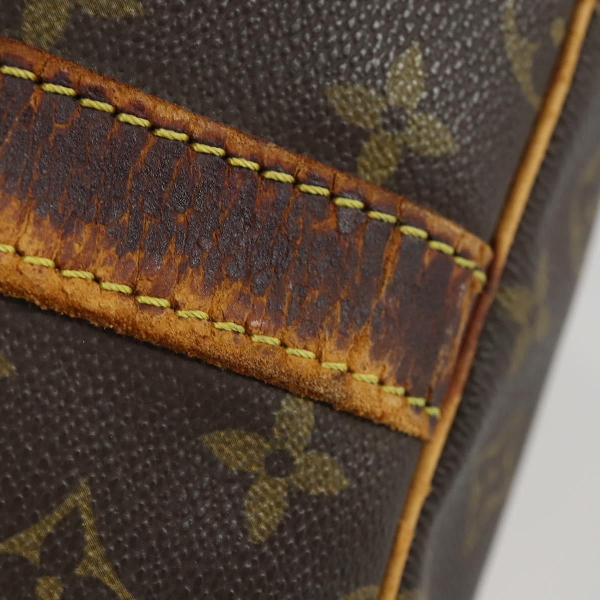 LOUIS VUITTON Monogram Keepall Bandouliere 60 Boston Bag M41412 LV Auth bs32216