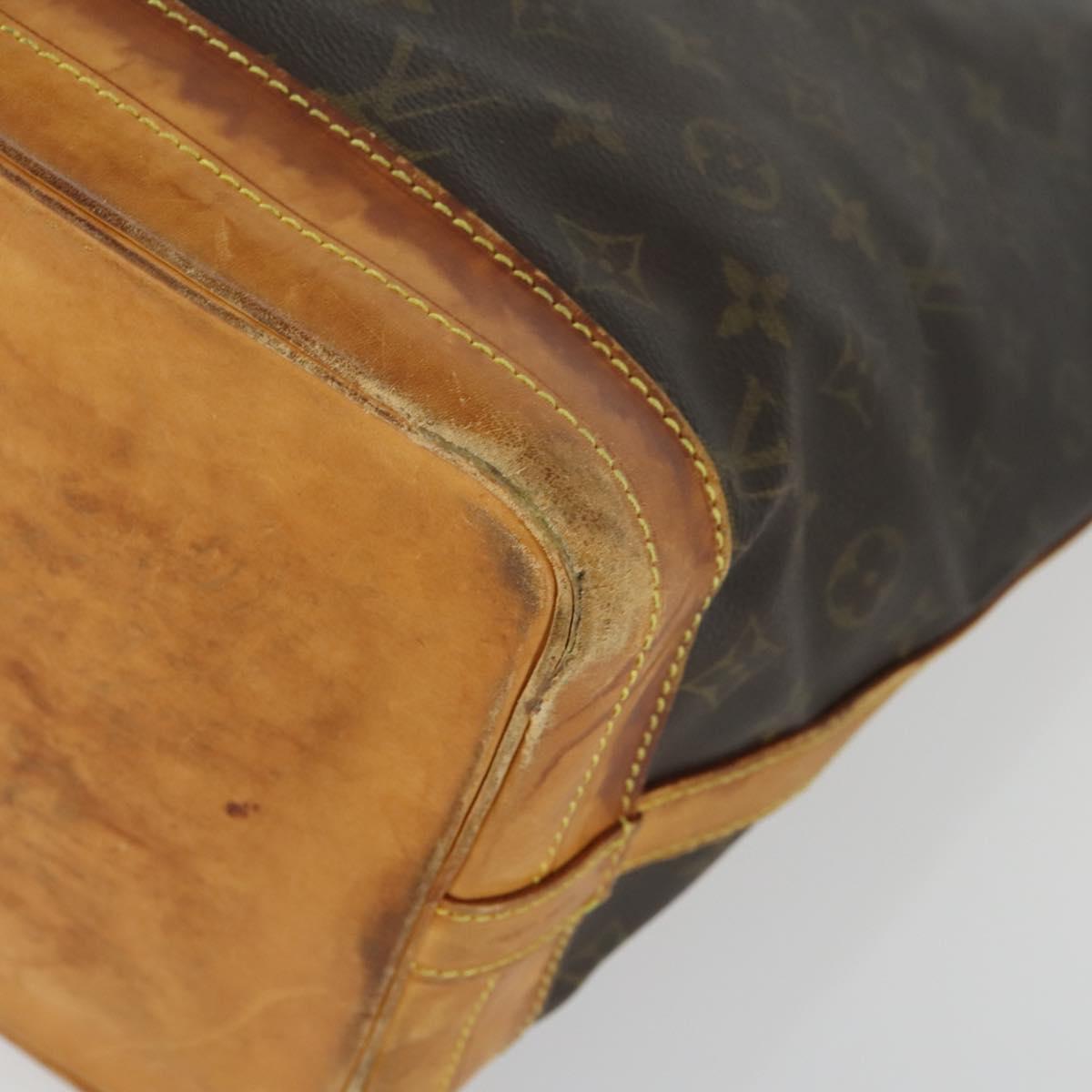 LOUIS VUITTON Monogram Noe Shoulder Bag M42224 LV Auth bs32217