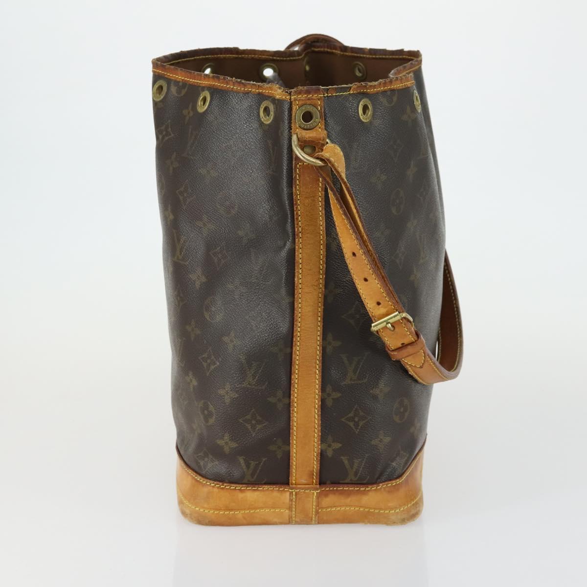 LOUIS VUITTON Monogram Noe Shoulder Bag M42224 LV Auth bs32217