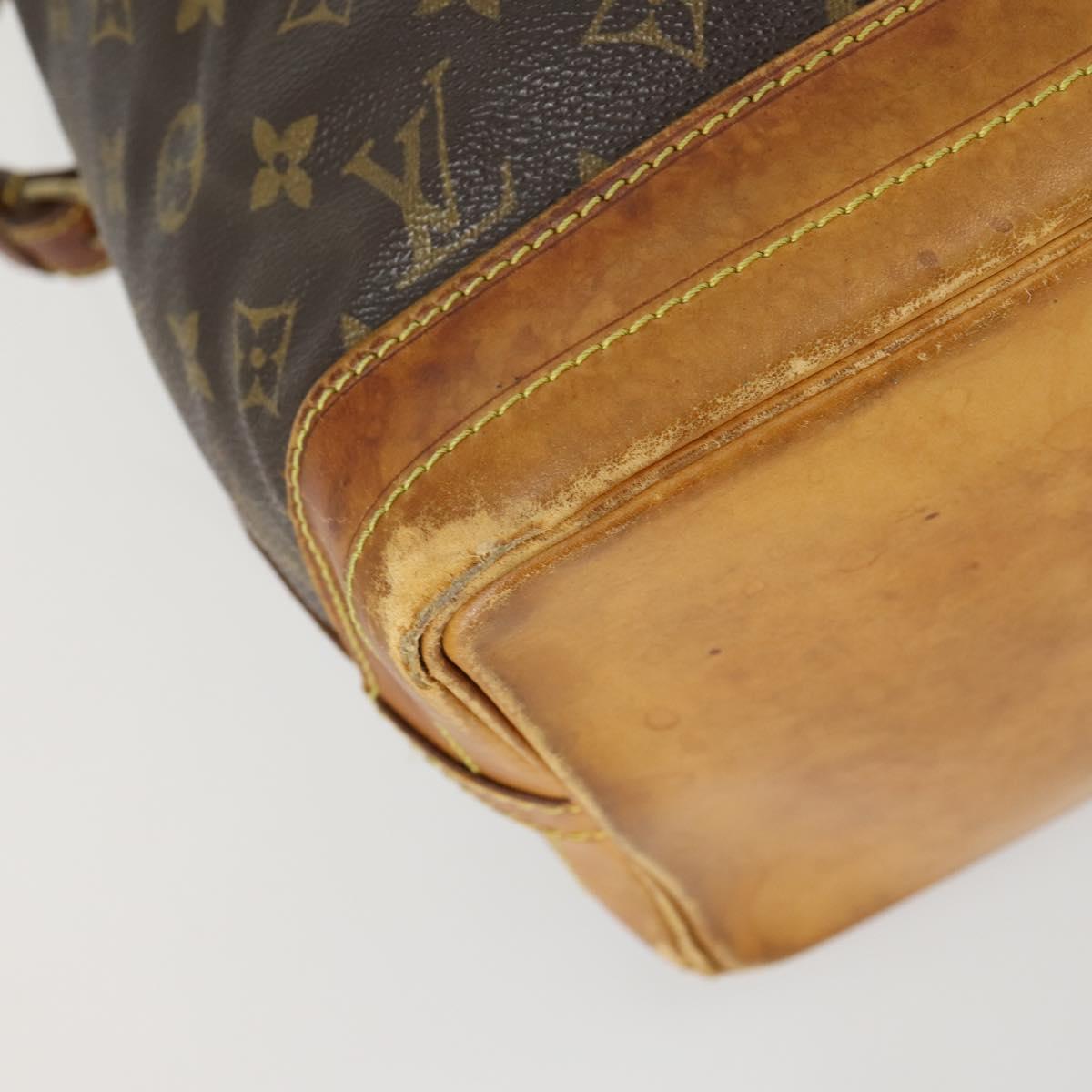 LOUIS VUITTON Monogram Noe Shoulder Bag M42224 LV Auth bs32218