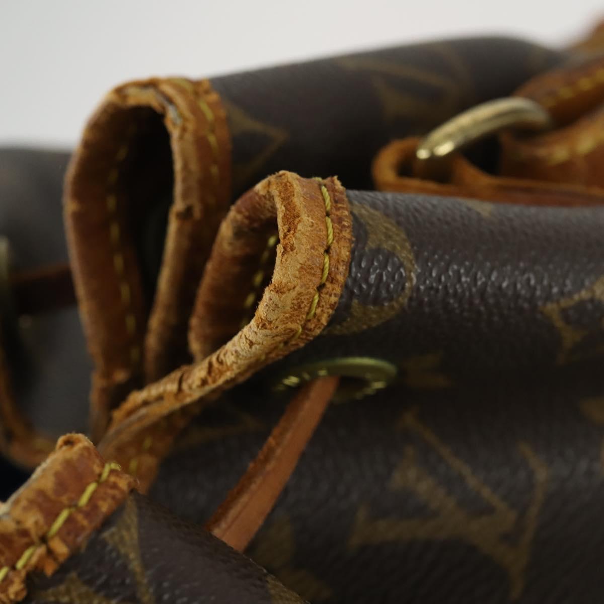 LOUIS VUITTON Monogram Noe Shoulder Bag M42224 LV Auth bs32218