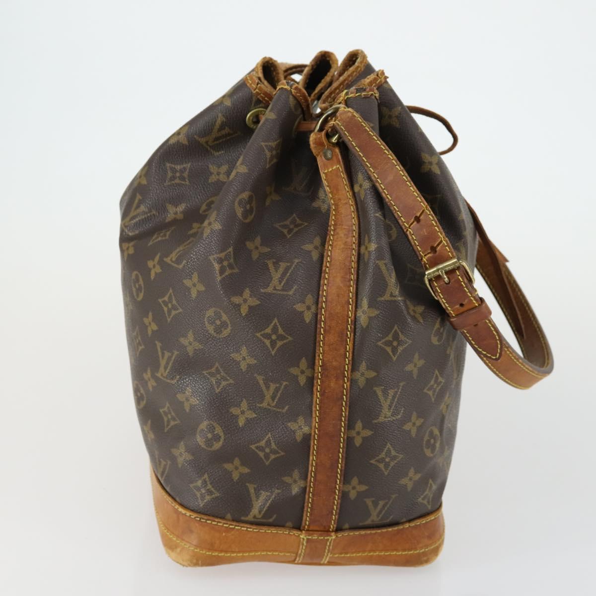LOUIS VUITTON Monogram Noe Shoulder Bag M42224 LV Auth bs32218