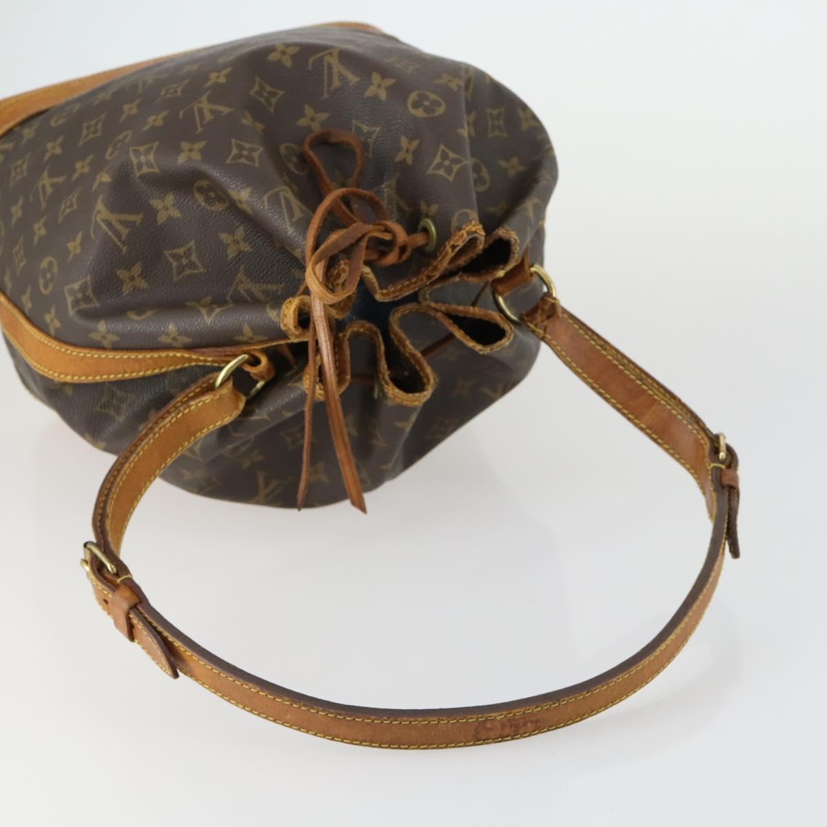 LOUIS VUITTON Monogram Noe Shoulder Bag M42224 LV Auth bs32218