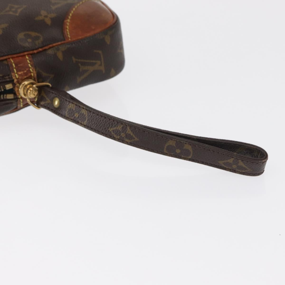 LOUIS VUITTON Monogram Marly Dragonne GM Clutch Bag M51825 LV Auth bs32220