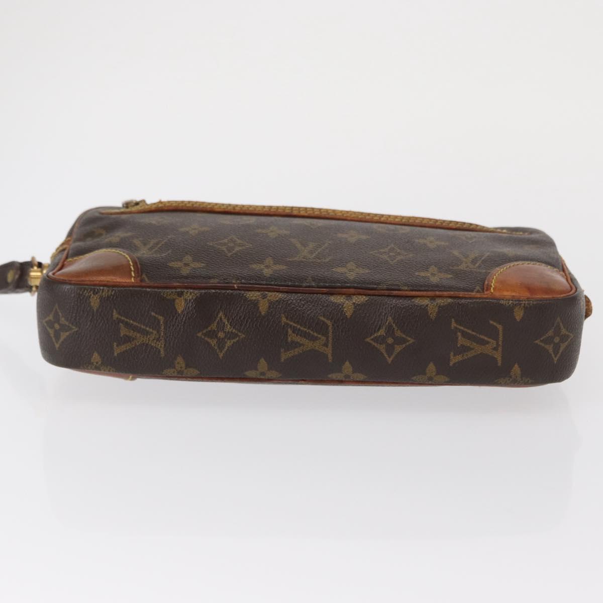 LOUIS VUITTON Monogram Marly Dragonne GM Clutch Bag M51825 LV Auth bs32220
