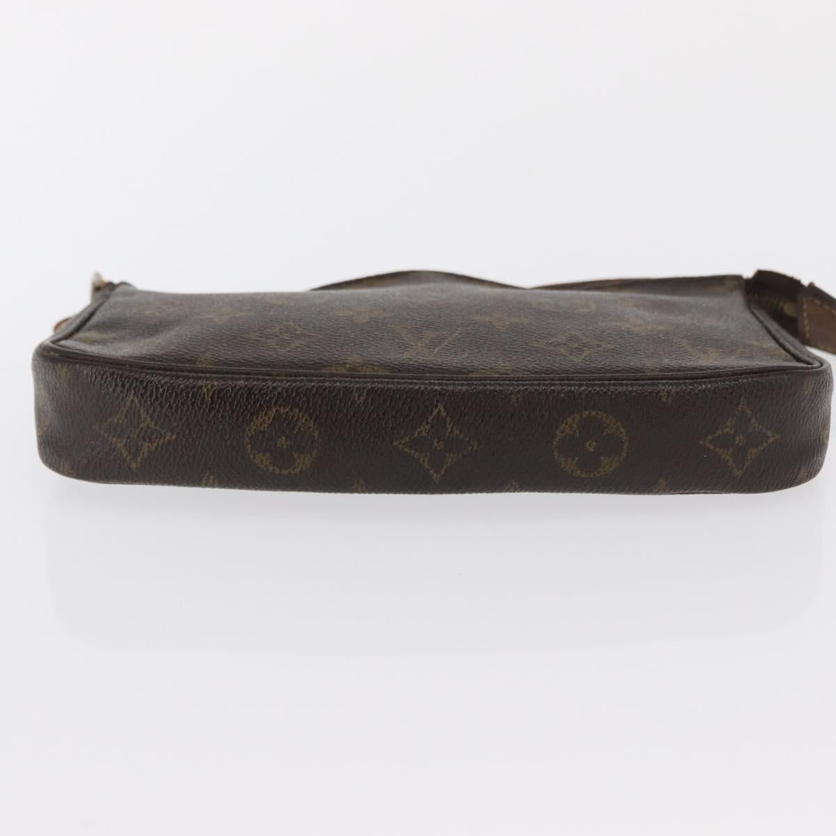 LOUIS VUITTON Monogram Pochette Accessoires Pouch M51980 LV Auth bs32225