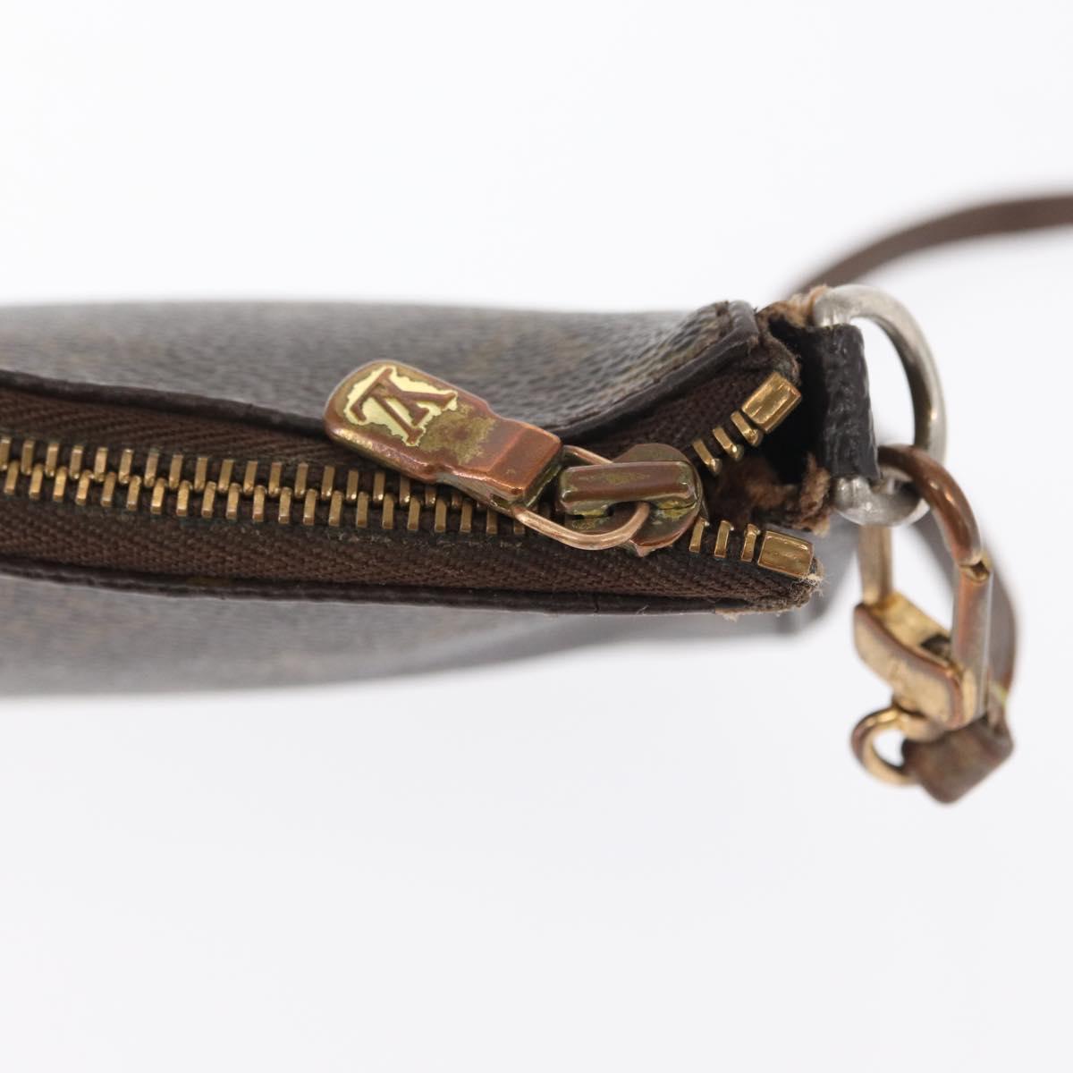 LOUIS VUITTON Monogram Pochette Accessoires Pouch M51980 LV Auth bs32225