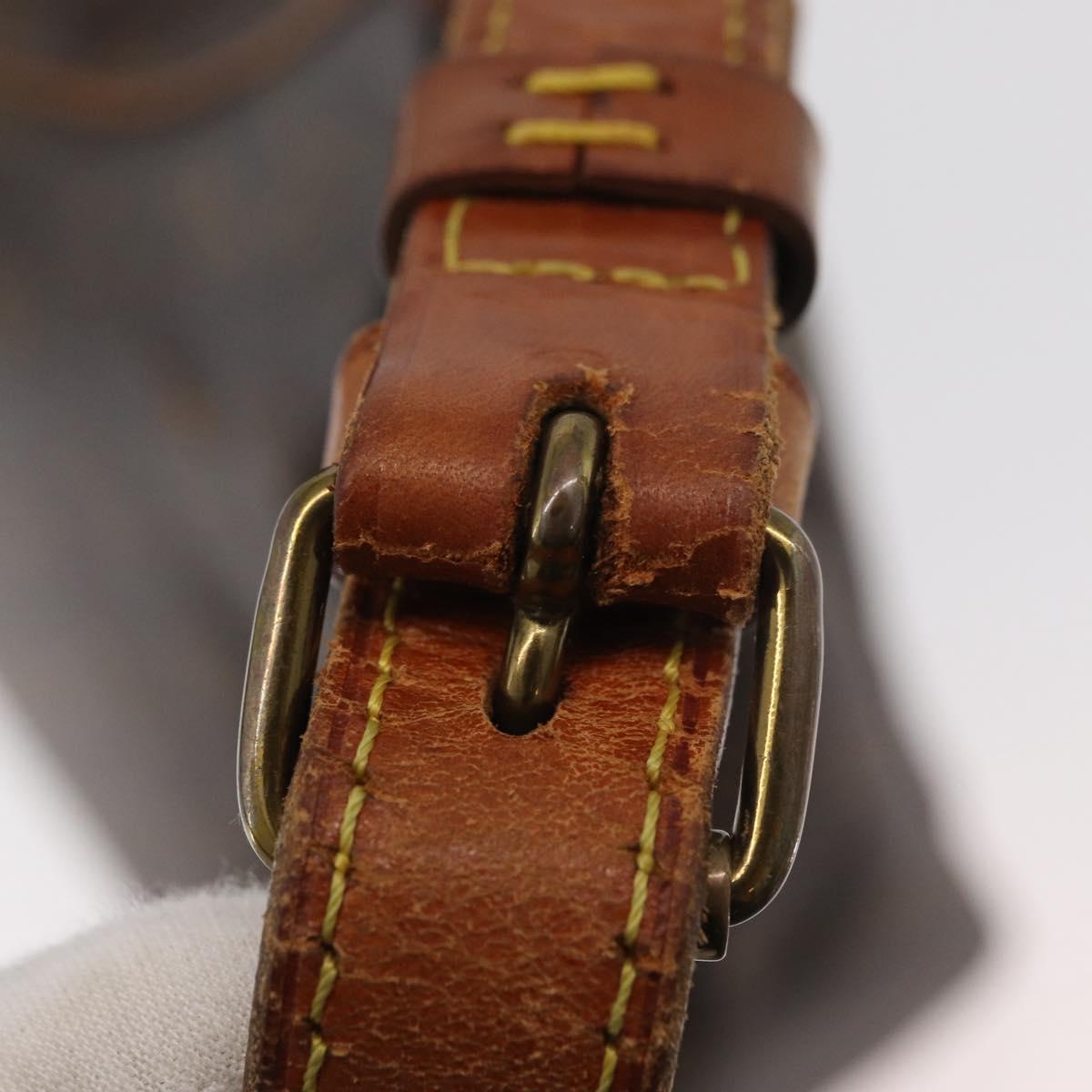 LOUIS VUITTON Monogram Boulogne 35 Shoulder Bag M51260 LV Auth bs32234