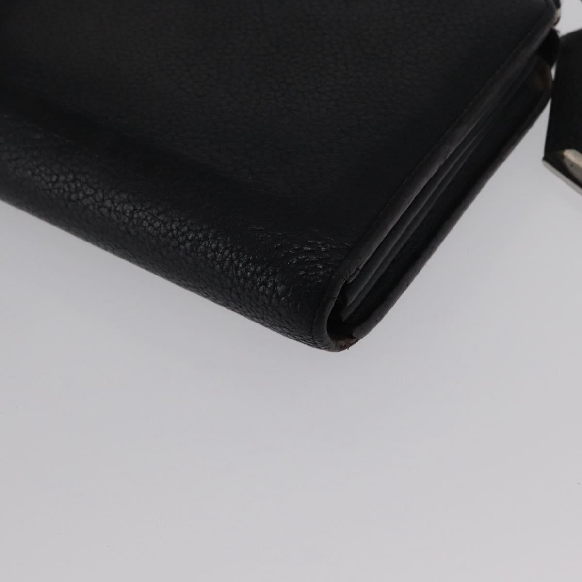 LOUIS VUITTON Portefeuille Comet Wallet Taurillon Leather M63102 LV Auth bs32240