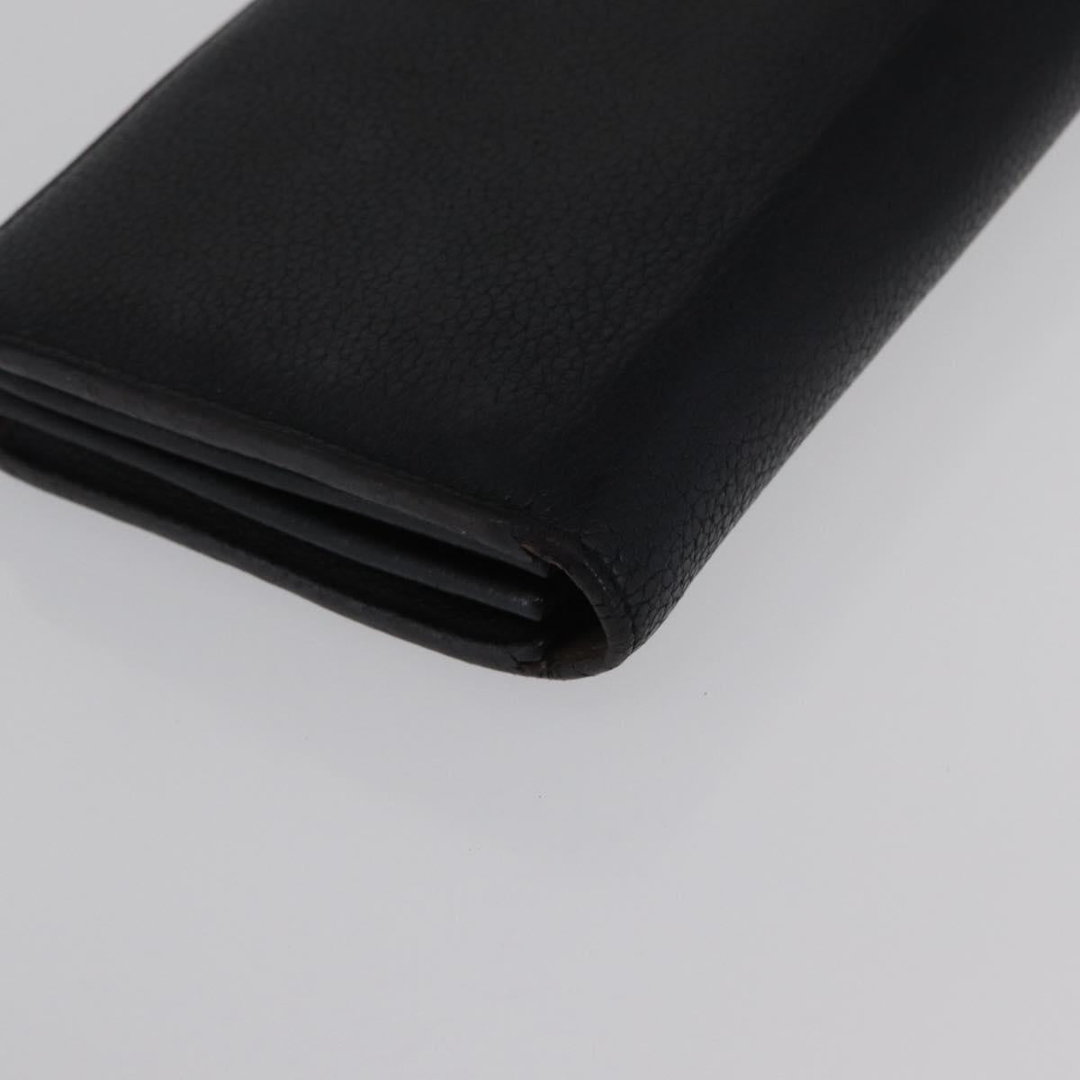 LOUIS VUITTON Portefeuille Comet Wallet Taurillon Leather M63102 LV Auth bs32240