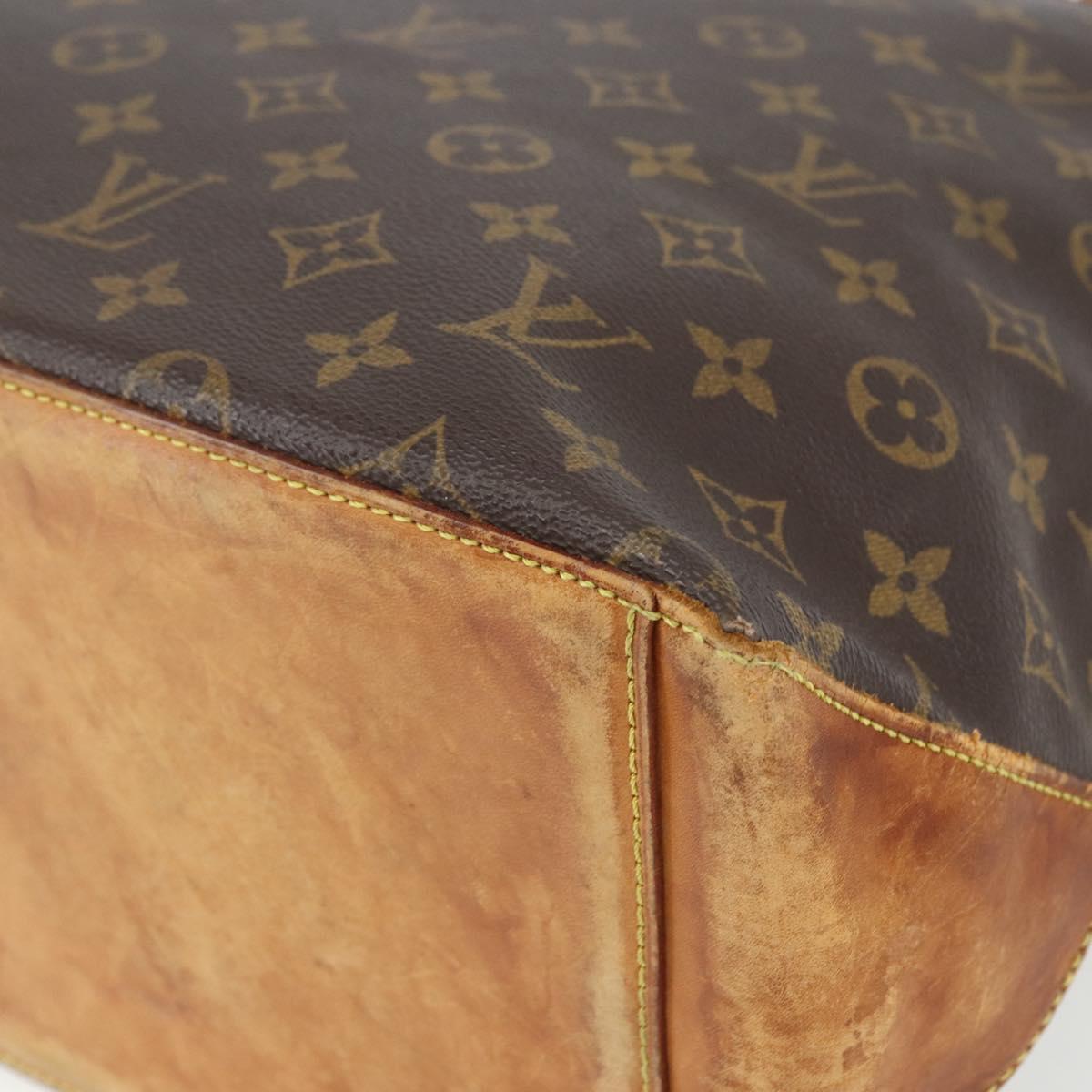 LOUIS VUITTON Monogram Cabas Mezzo Tote Bag M51151 LV Auth bs32250