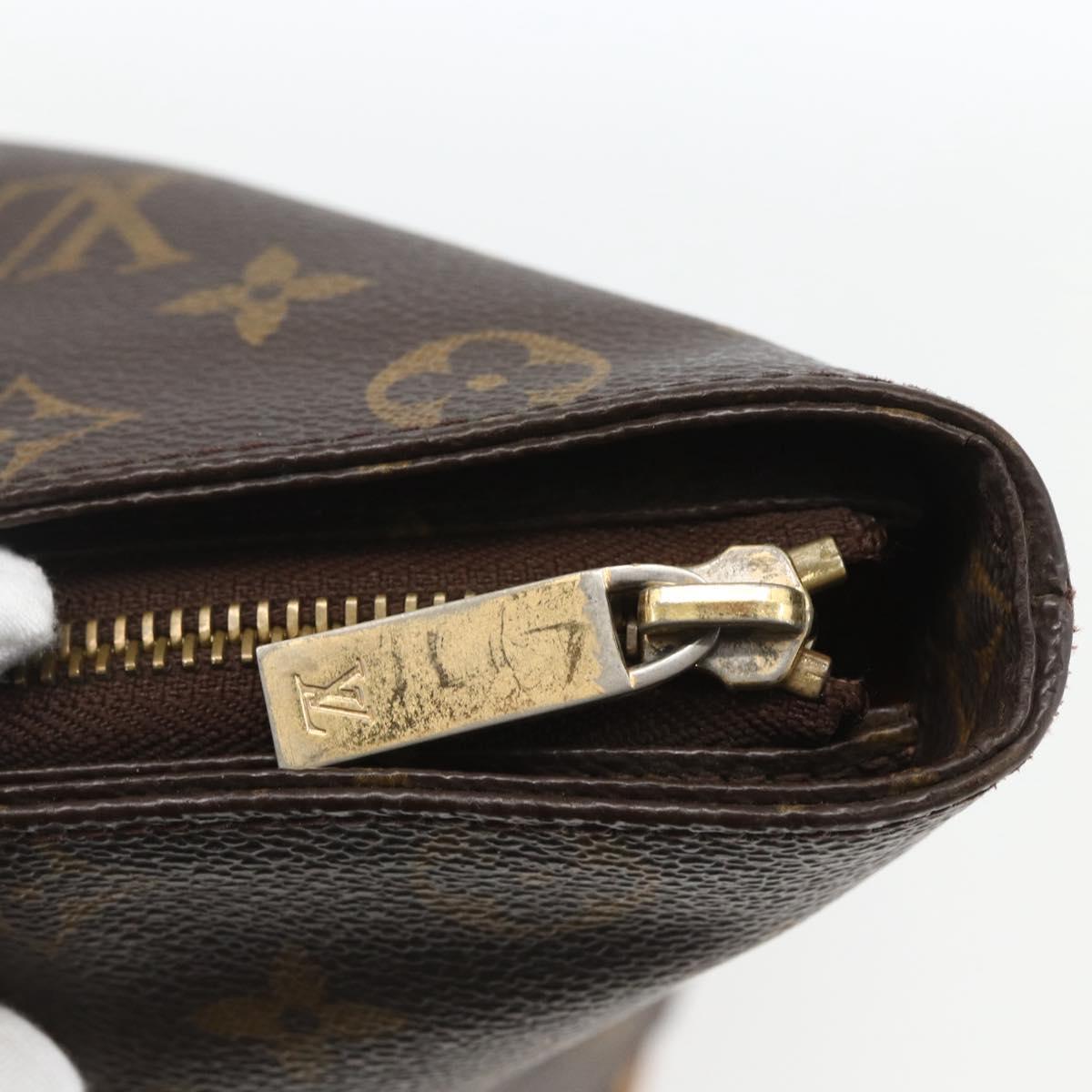 LOUIS VUITTON Monogram Cabas Mezzo Tote Bag M51151 LV Auth bs32250