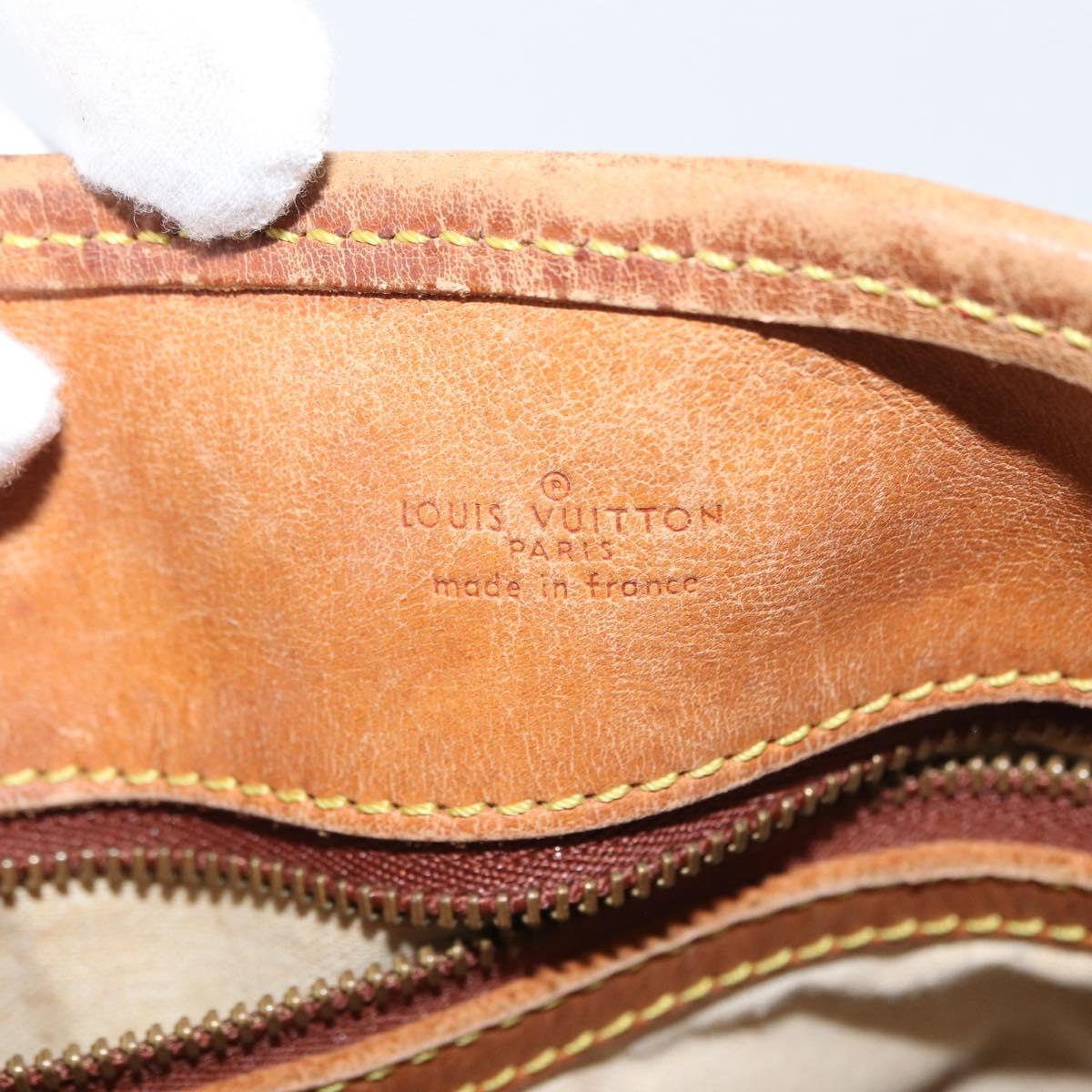 LOUIS VUITTON Monogram Bucket PM Shoulder Bag M42238 LV Auth bs32251