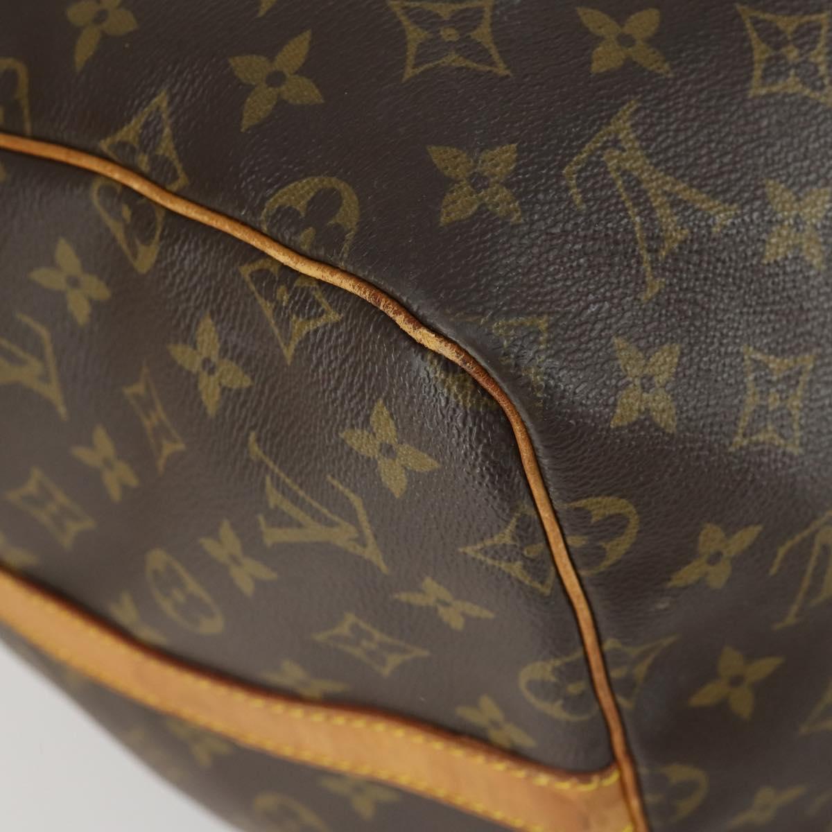 LOUIS VUITTON Monogram Keepall Bandouliere 55 Boston Bag M41414 LV Auth bs32252