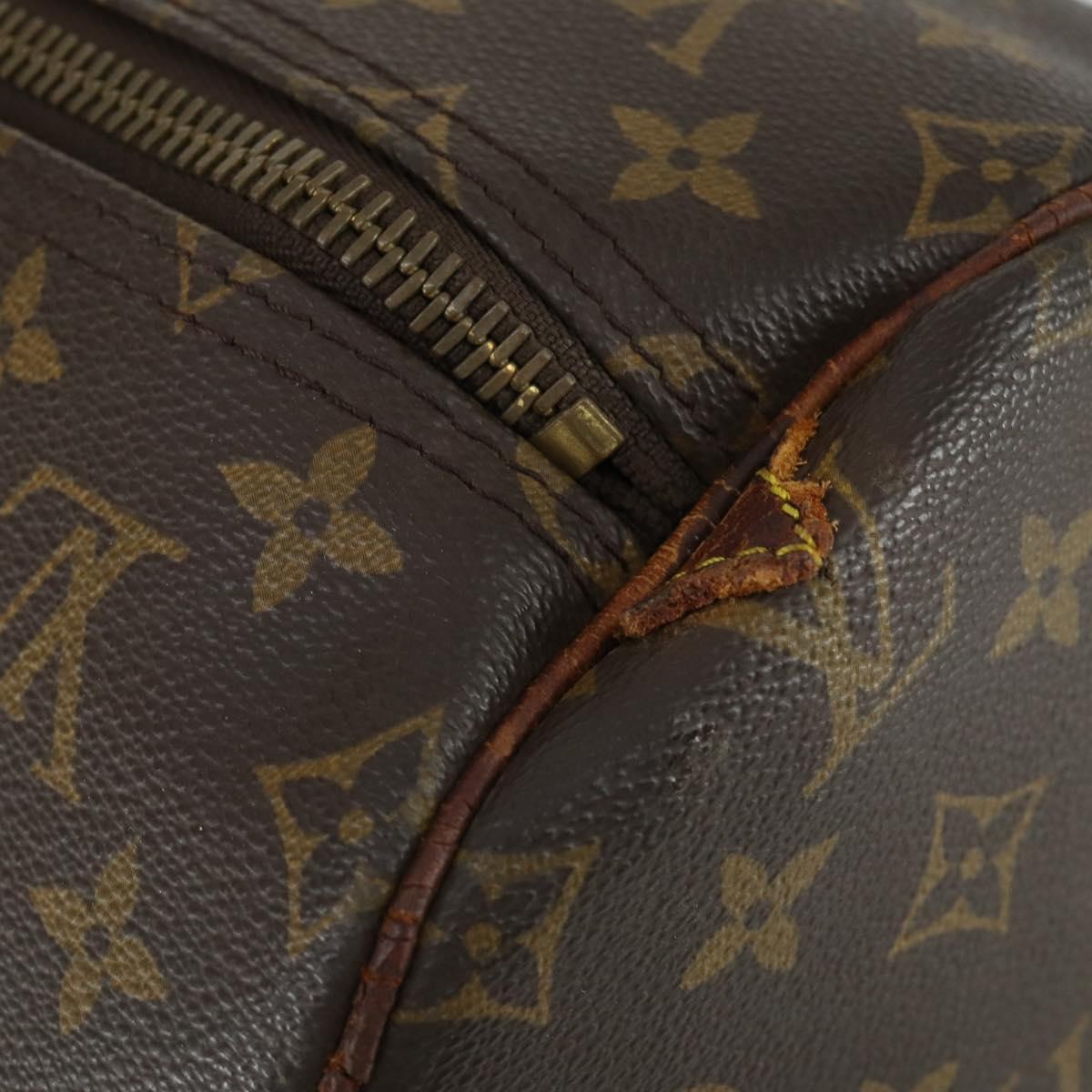 LOUIS VUITTON Monogram Keepall 55 Boston Bag M41424 LV Auth bs32253