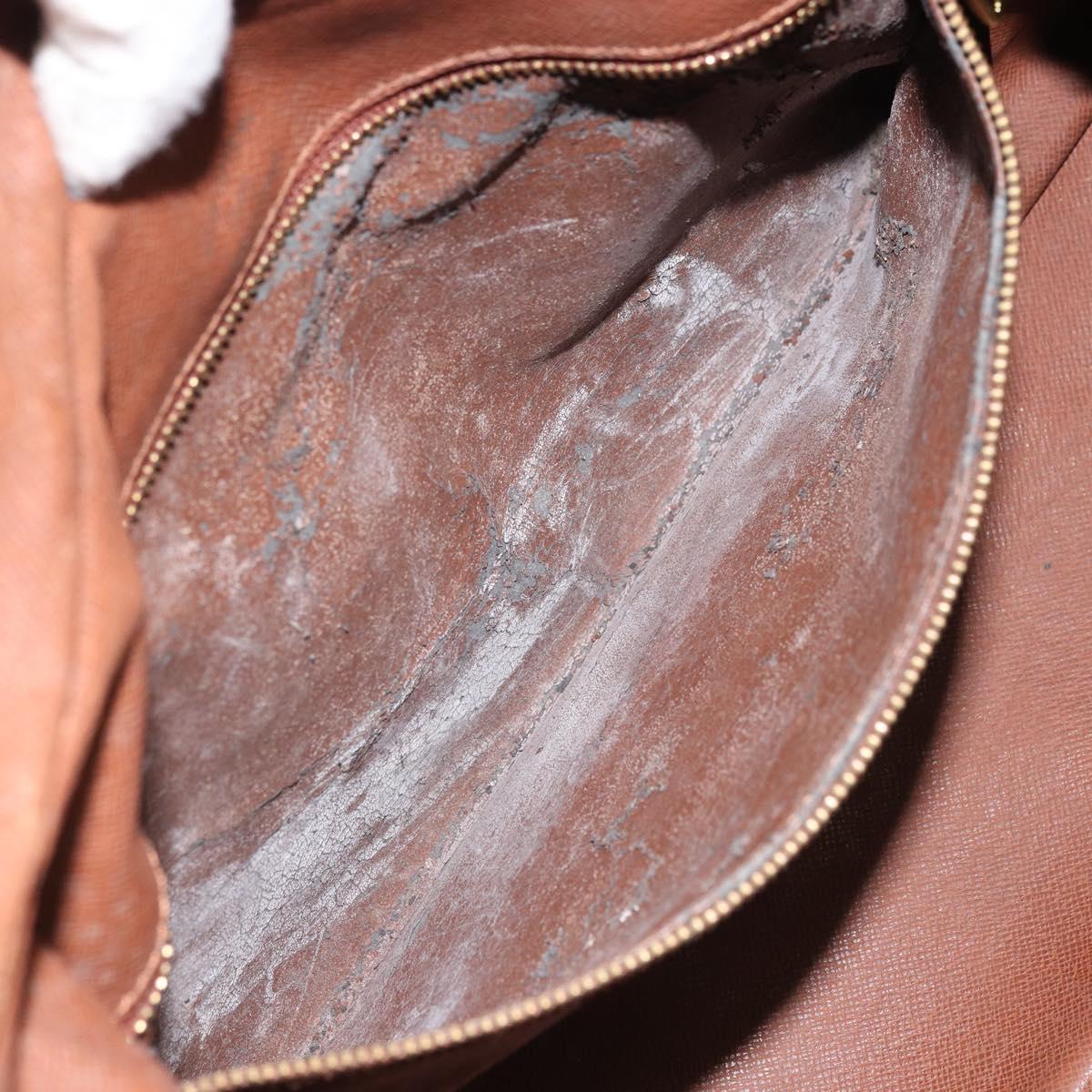 LOUIS VUITTON Monogram Boulogne 35 Shoulder Bag M51260 LV Auth bs32254