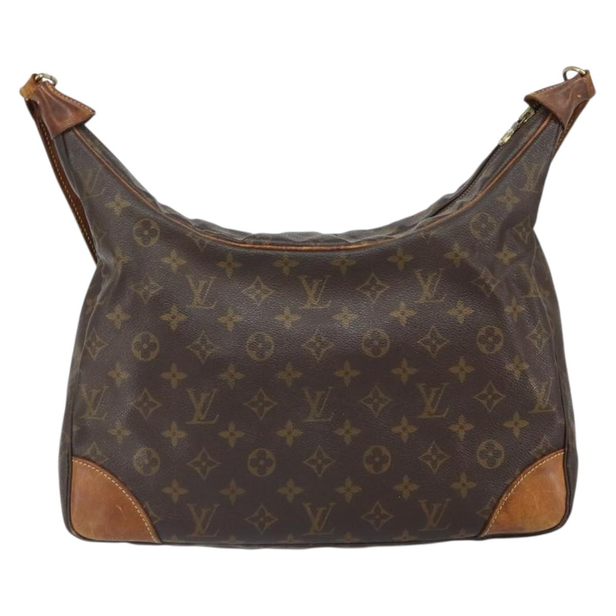 LOUIS VUITTON Monogram Boulogne 35 Shoulder Bag M51260 LV Auth bs32254