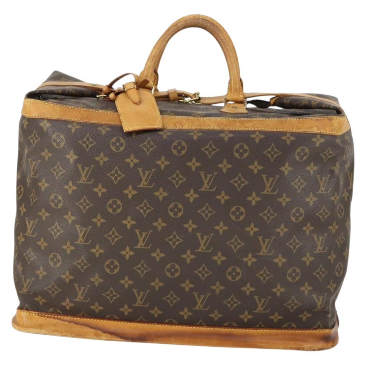 LOUIS VUITTON Monogram Cruiser Bag 50 Boston Bag M41137 LV Auth bs32255