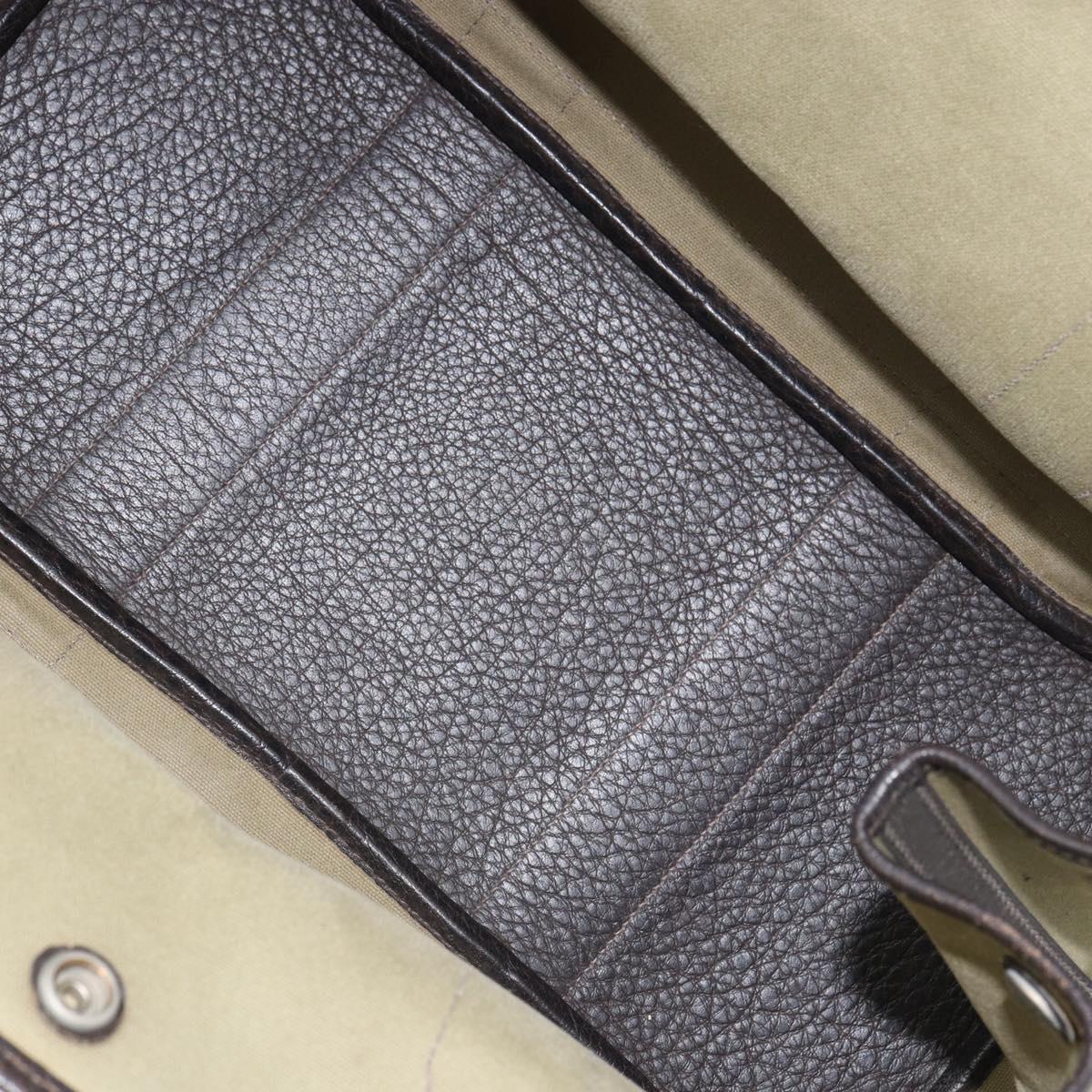 HERMES Garden Party MM Tote Bag Canvas Beige Auth bs32258