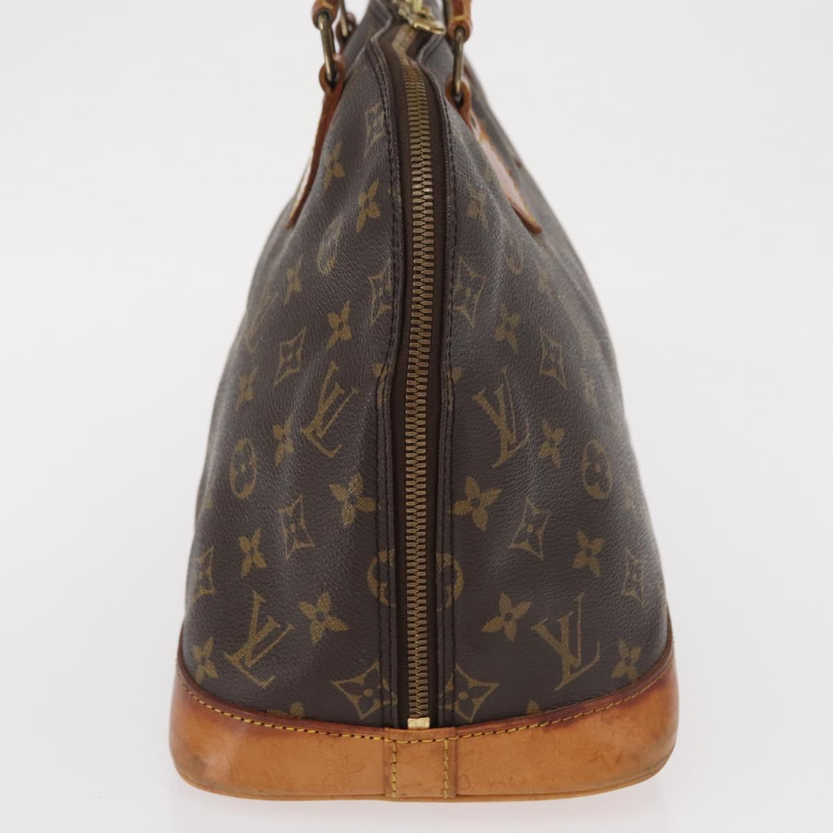 LOUIS VUITTON Monogram Alma Hand Bag M51130 LV Auth bs32260
