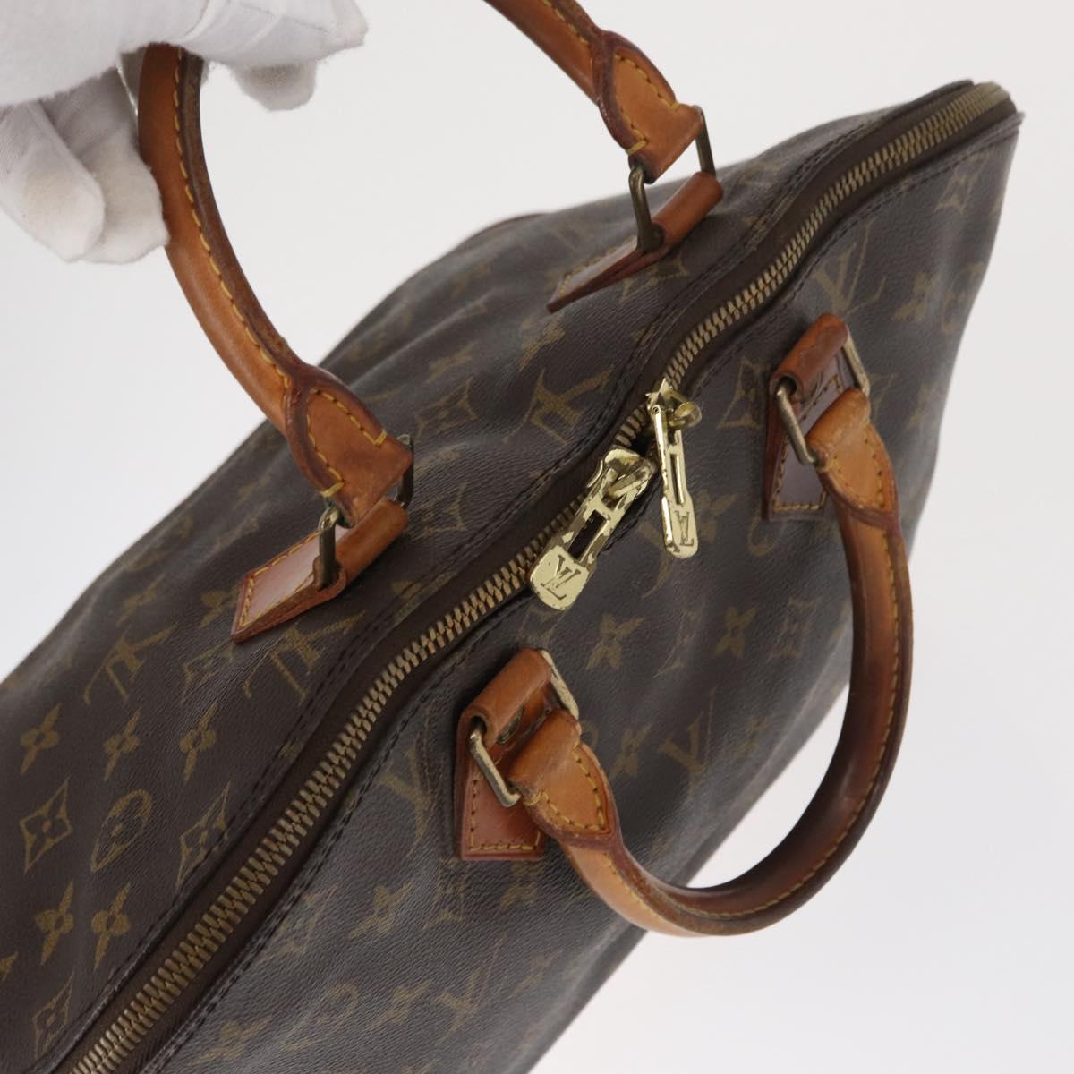 LOUIS VUITTON Monogram Alma Hand Bag M51130 LV Auth bs32260