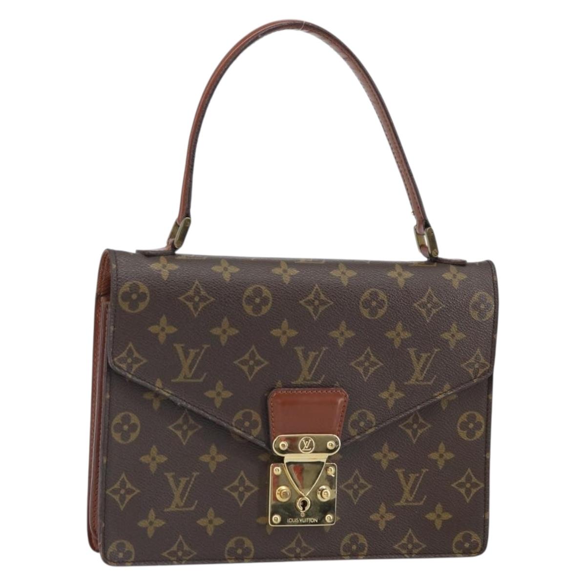 LOUIS VUITTON Monogram Concorde Hand Bag M51190 LV Auth bs32261